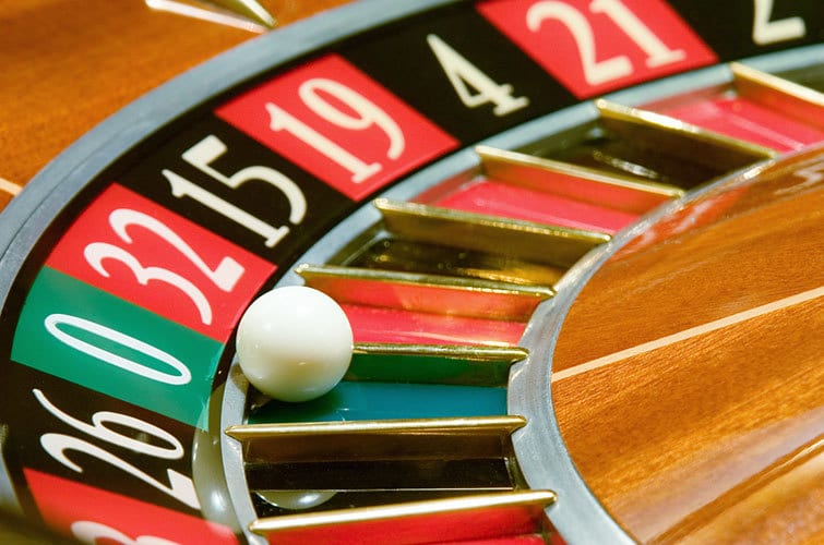 casilleros de ruleta, bola